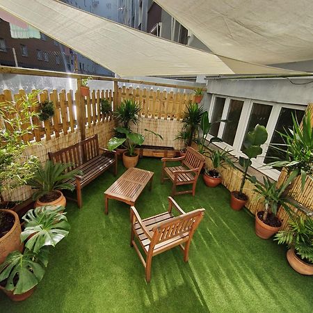 108A Apartamento De 3 Habitaciones Con Terraza Gijon Bagian luar foto