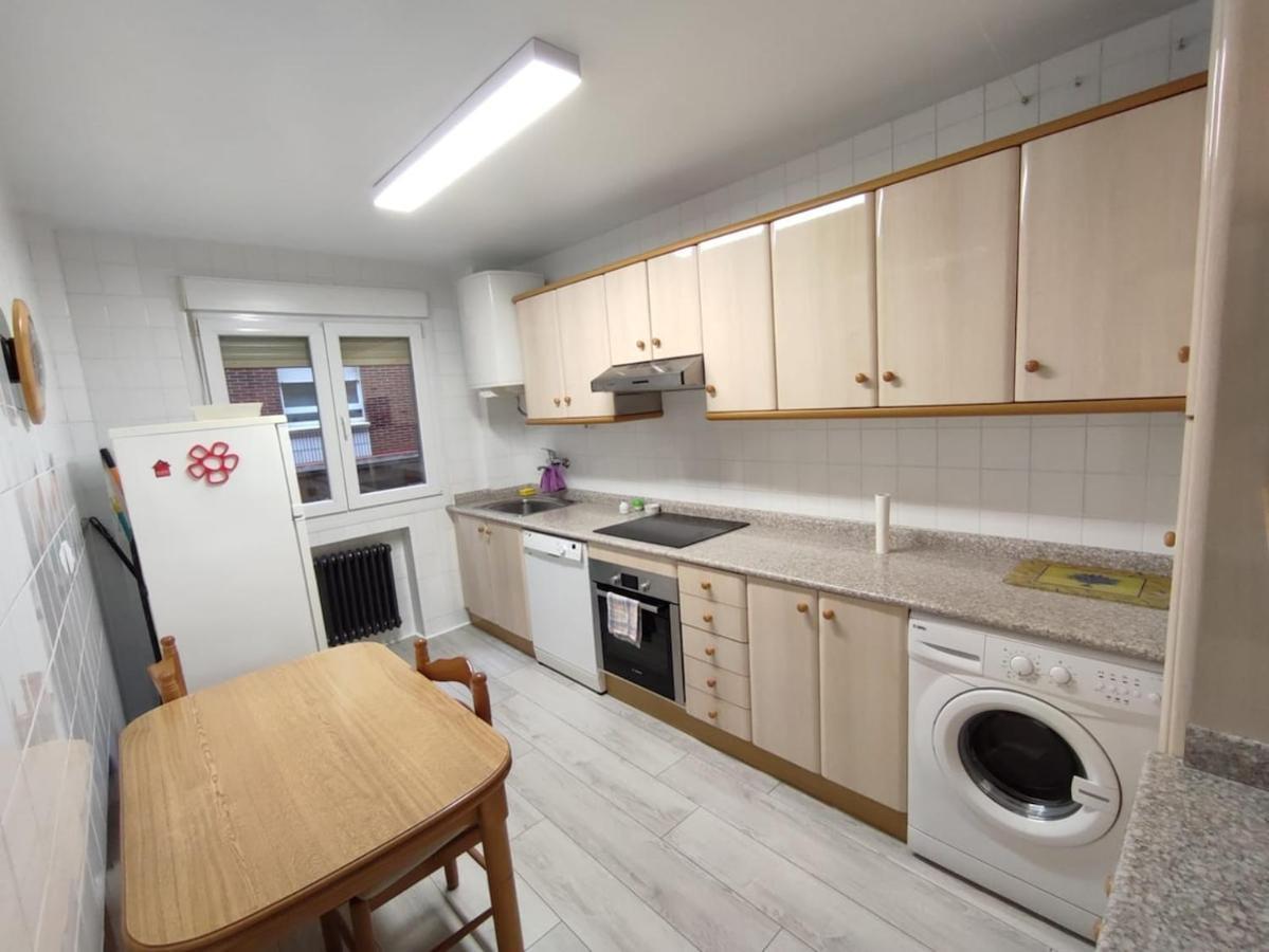 108A Apartamento De 3 Habitaciones Con Terraza Gijon Bagian luar foto