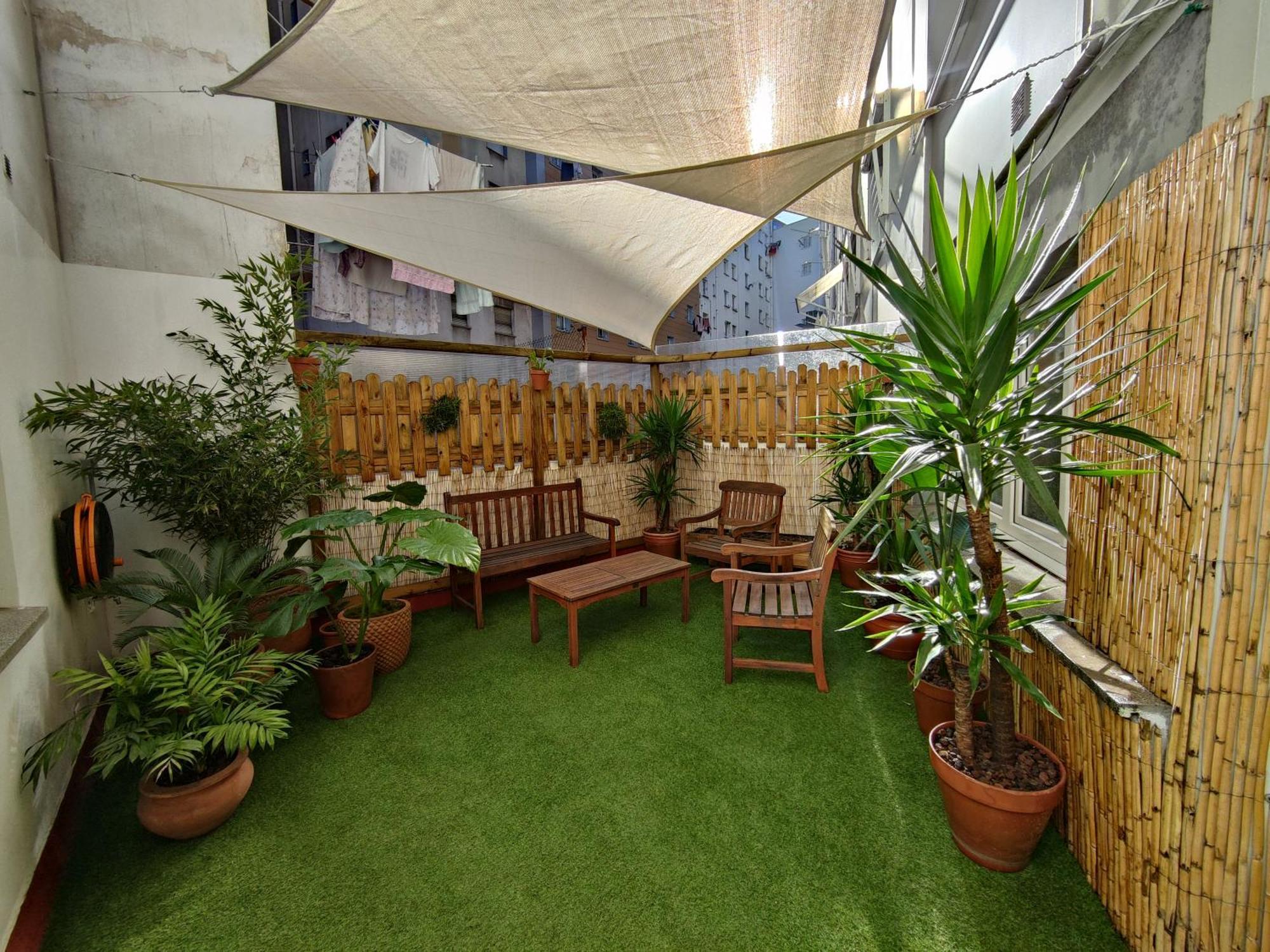 108A Apartamento De 3 Habitaciones Con Terraza Gijon Bagian luar foto